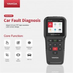 YAWOA YA401 Car Engine Fault Diagnostic Instrument OBD2 Car Fault Reading Card Battery Detector